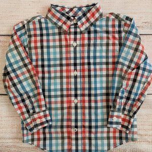 Gymboree boys size 2T button-up shirt